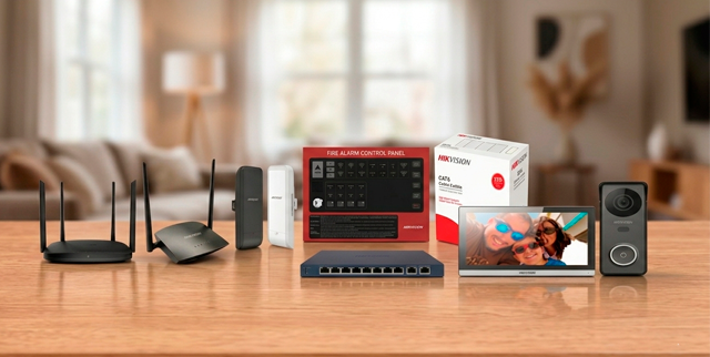 Soluciones Hikvision para seguridad, redes, alarmas y control de acceso
